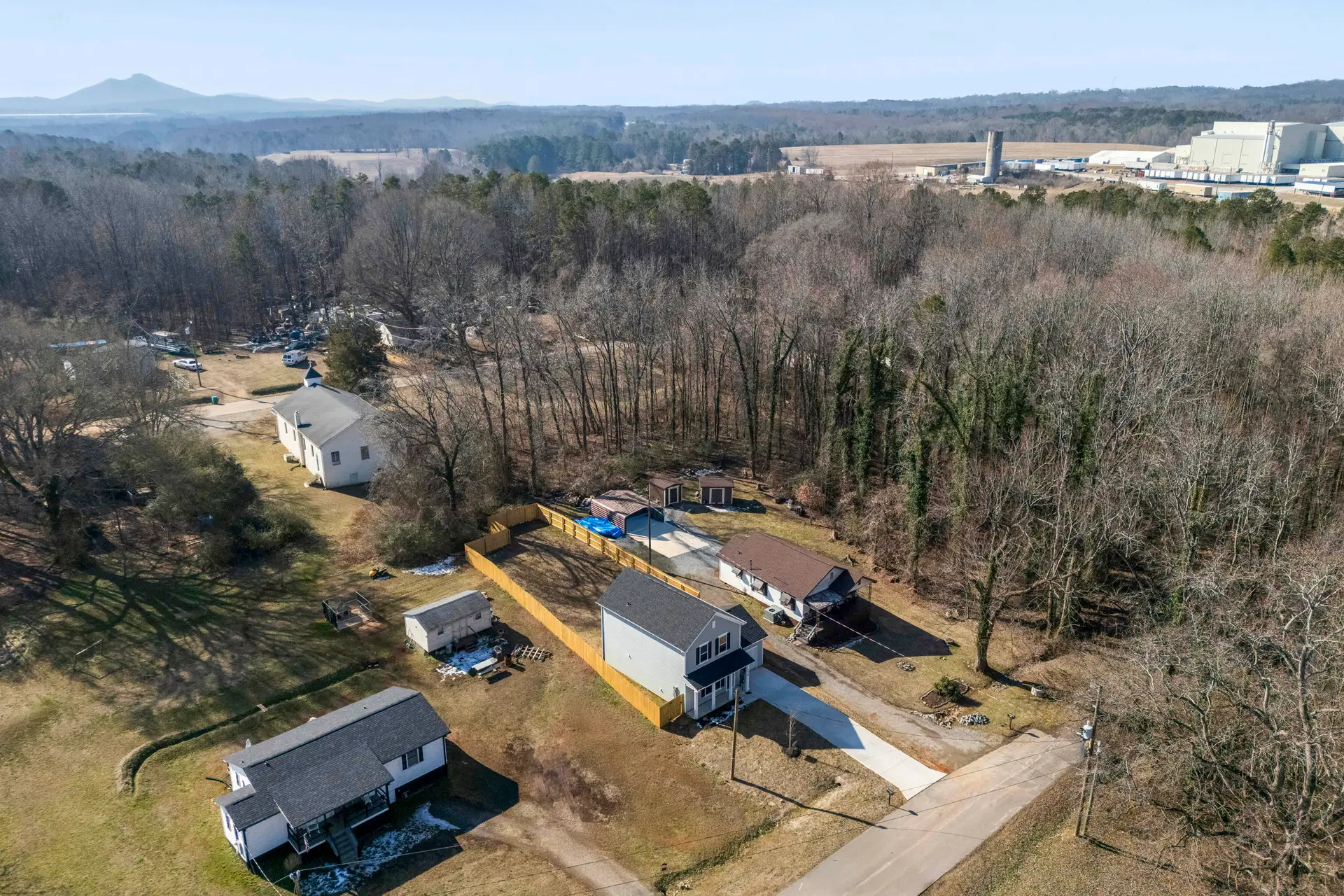 907 W Georgia Ave drone
