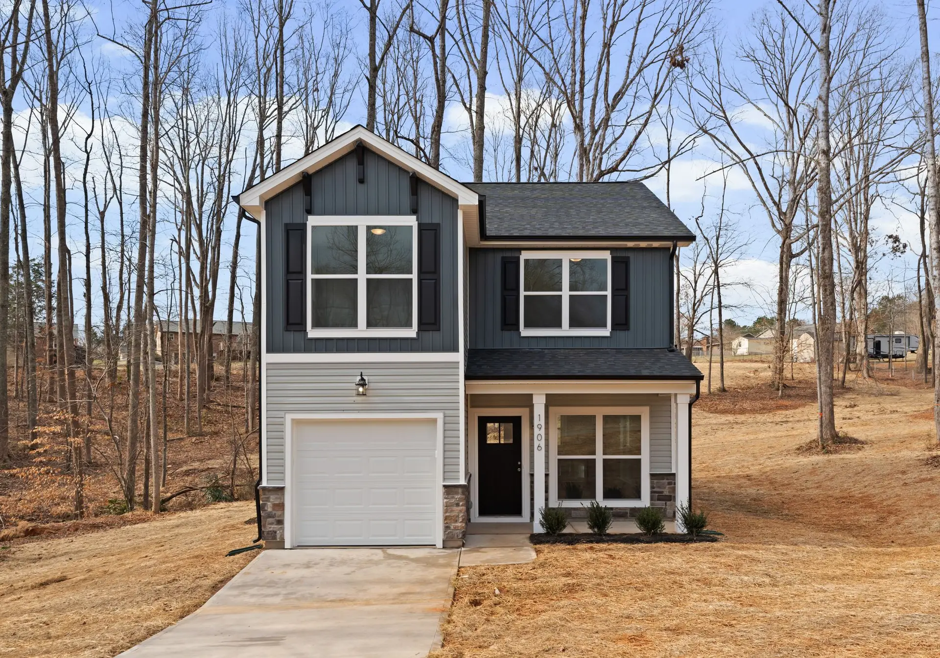 front of house 1906 Rucker Rd