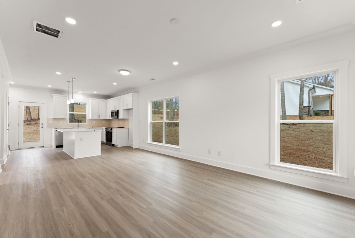 view inside home from front door at 1906 Rucker Rd