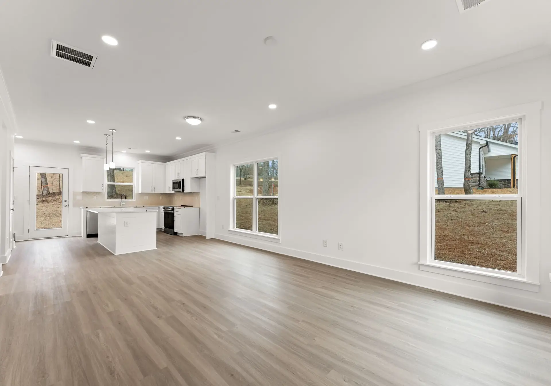 view inside home from front door at 1906 Rucker Rd