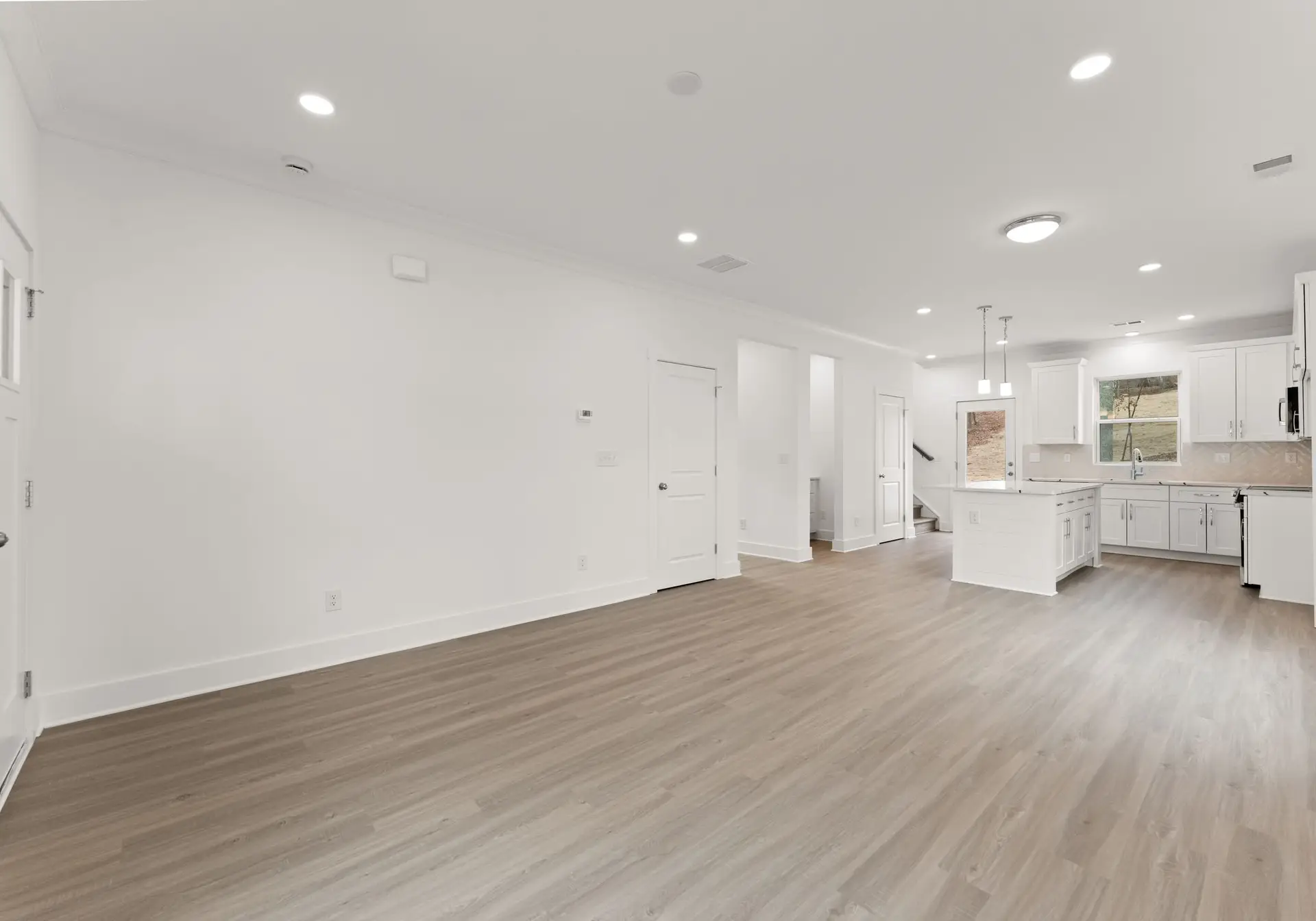 open floor plan looking at kitchen at 1906 Rucker Rd