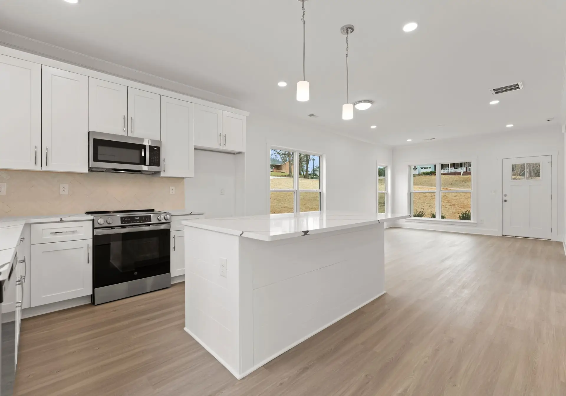 backside of kitchen island at 1906 Rucker Rd
