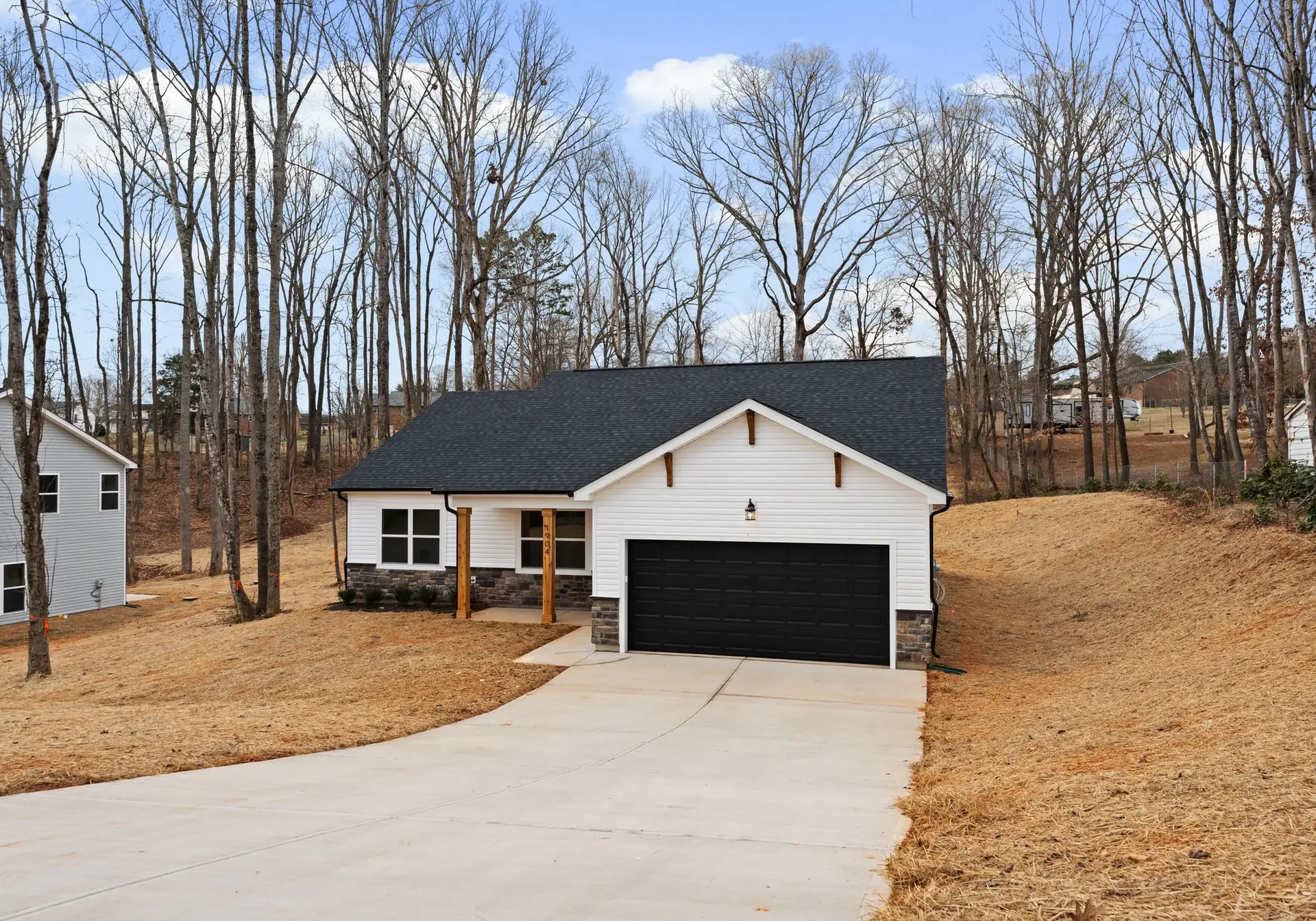 1904 Rucker Rd front exterior and driveway