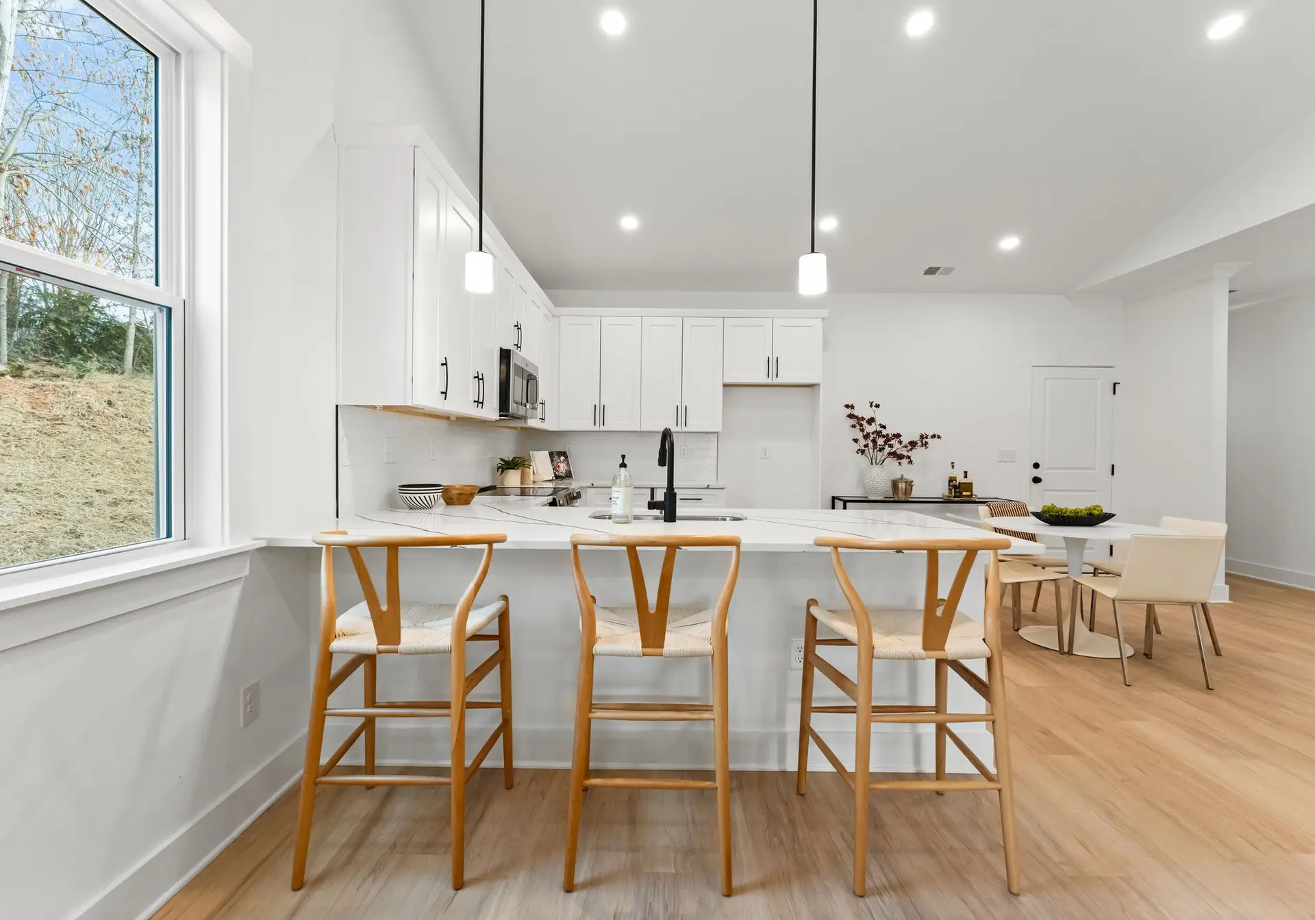 1904 Rucker Rd staged kitchen and dining