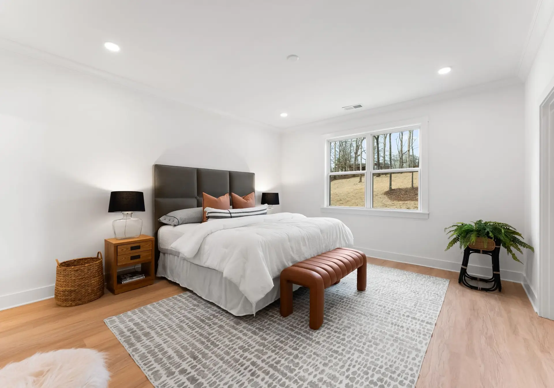 1904 Rucker Rd staged master bedroom