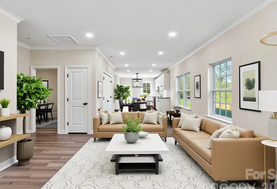 514 2nd St E staged living room