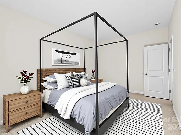 603 Meadow staged bedroom