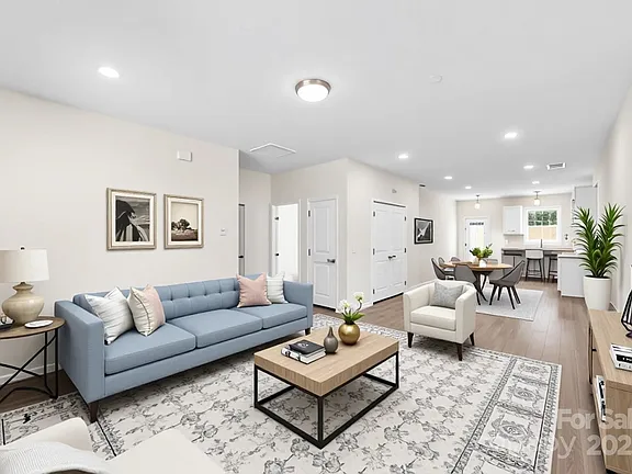 603 Meadow staged living room