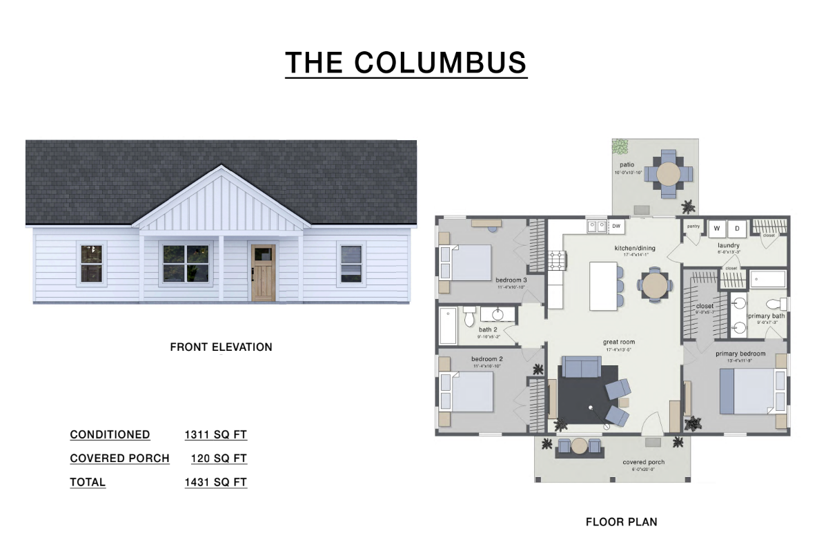 Home floor plan