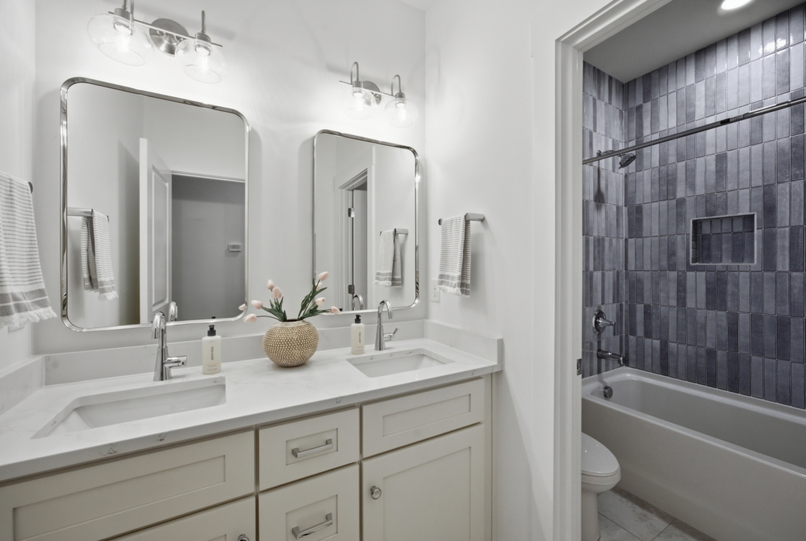 Bathroom vanity at 205 Parkdale Dr.